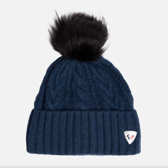 Rossignol Women's Mady Beanie, Dark Navy - Picture 1 of 3